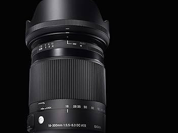 Amazon.com : Sigma 18-300mm F3.5-6.3 Contemporary DC Macro OS HSM